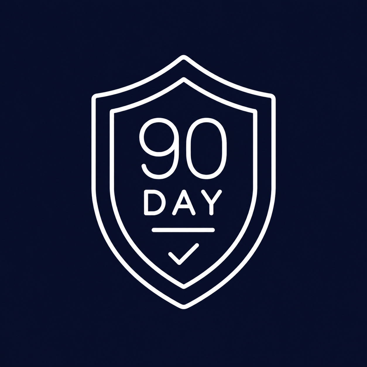 90-Day Warranty Included™