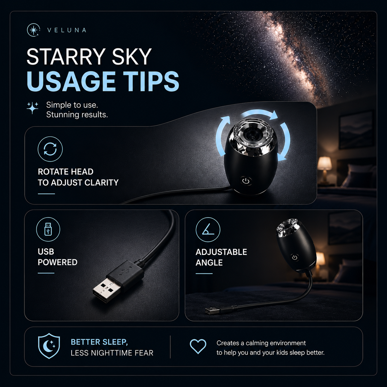Veluna Sky Projector
